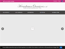 Tablet Screenshot of horsedrawnoccasions.co.uk